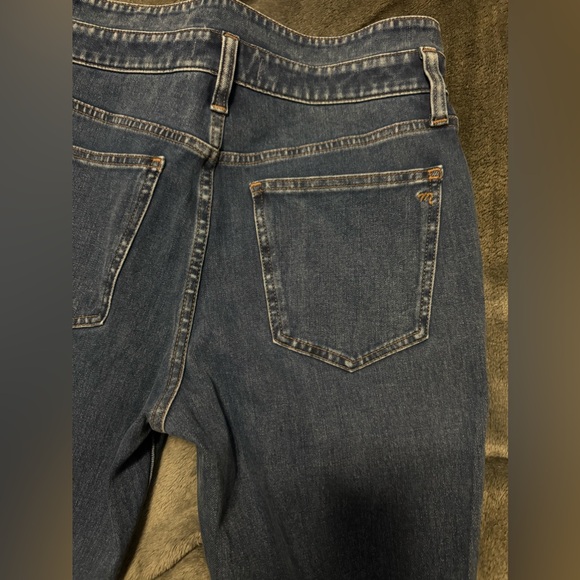 Madewell Skinny Flare Jeans in Wainscot Wash: Pintuck Edition sz 29 - Picture 10 of 13